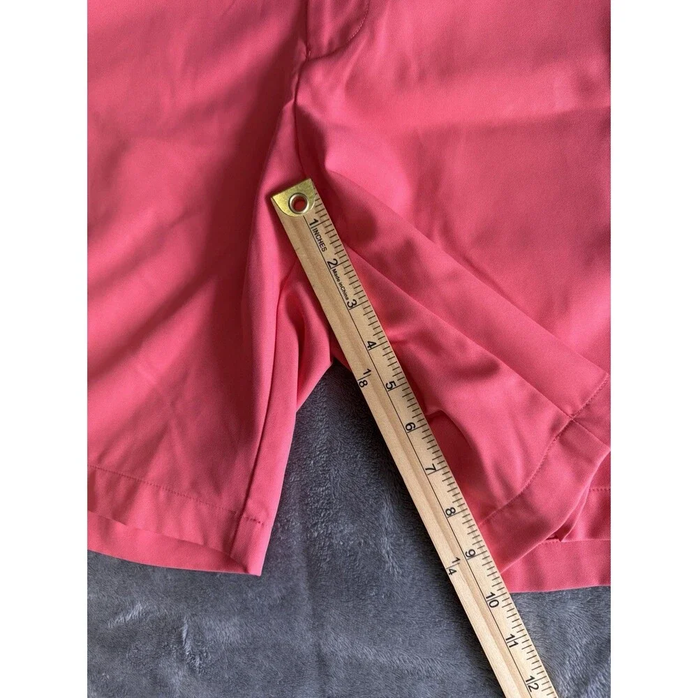 Peter Millar Shorts Mens 40 Pink Performance Shorts Wicking Stretch Golf